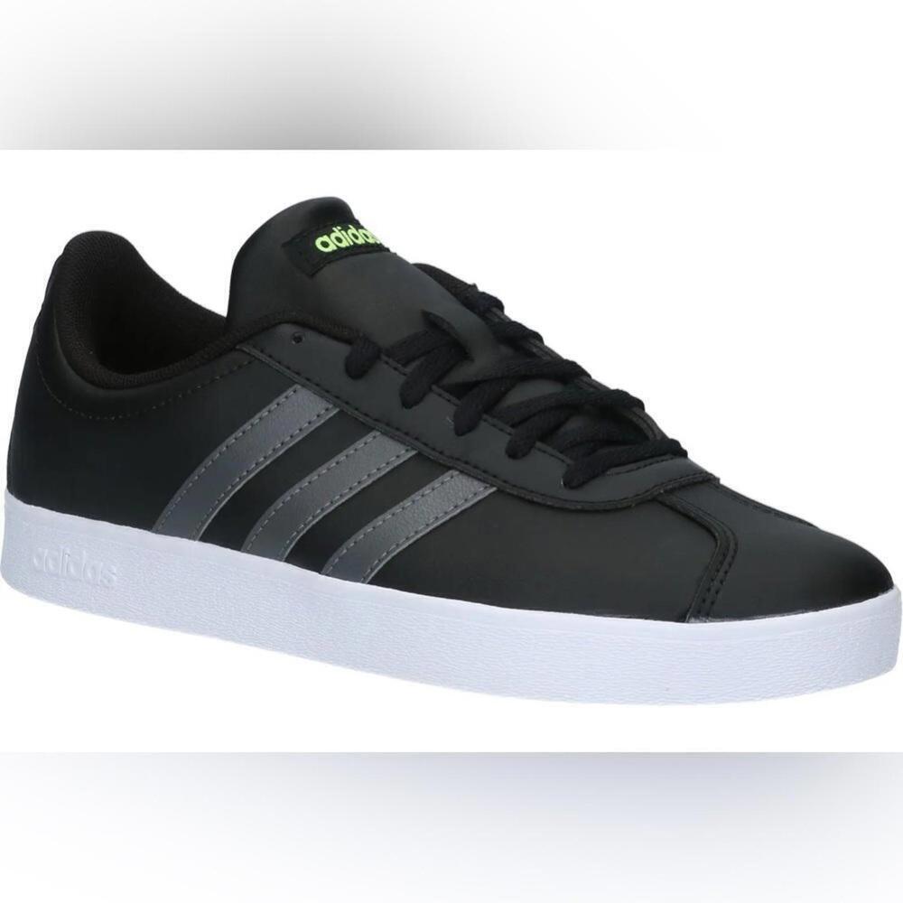Adidas l Courtk2 Lace Up Low Top Sneakers Size 6K/7W